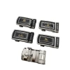 The classic men's round-head automatic buckle individual belt buckle is economical, sturdy and durable Item Picture